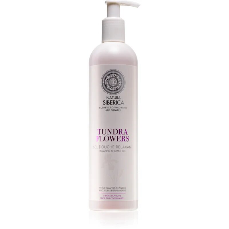 Natura Siberica Copenhagen Tundra Flowers relaxační sprchový gel 400 ml