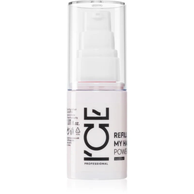 Natura Siberica ICE Professional Refill My Hair intenzivní koncentrovaná péče pro poškozené vlasy Power Booster 30 ml