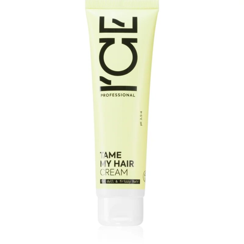 Natura Siberica ICE Professional Tame My Hair vyhlazující krém pro vlnité a kudrnaté vlasy 100 ml