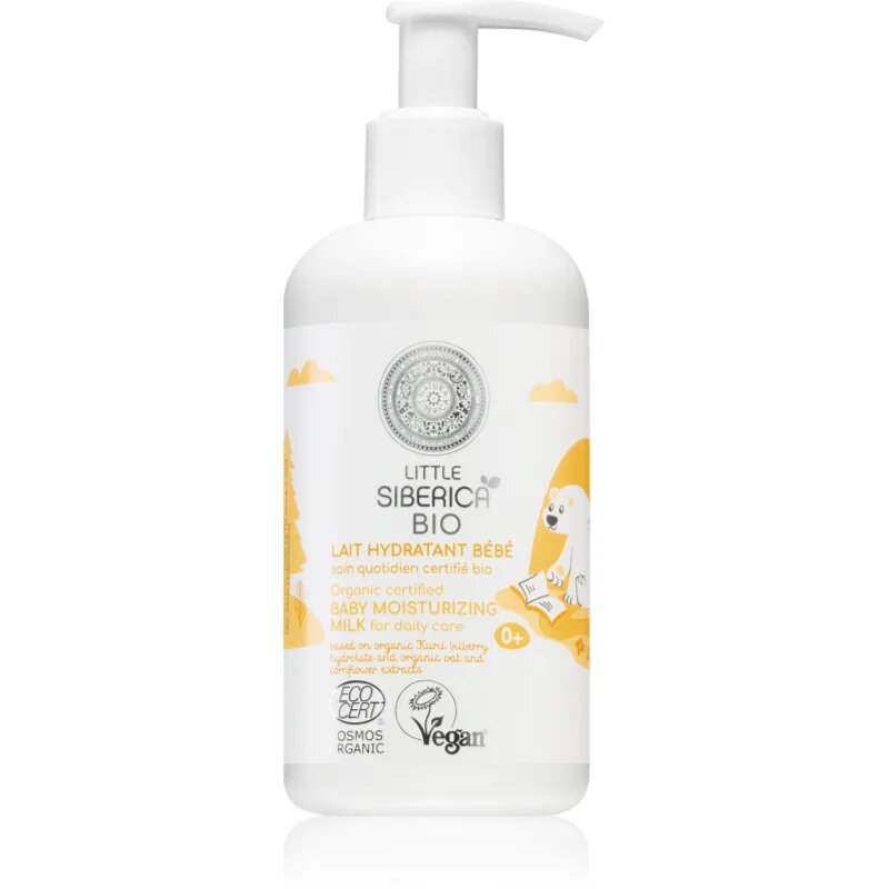 Natura Siberica Little Siberica BIO hydratační mléko pro děti od narození 250 ml