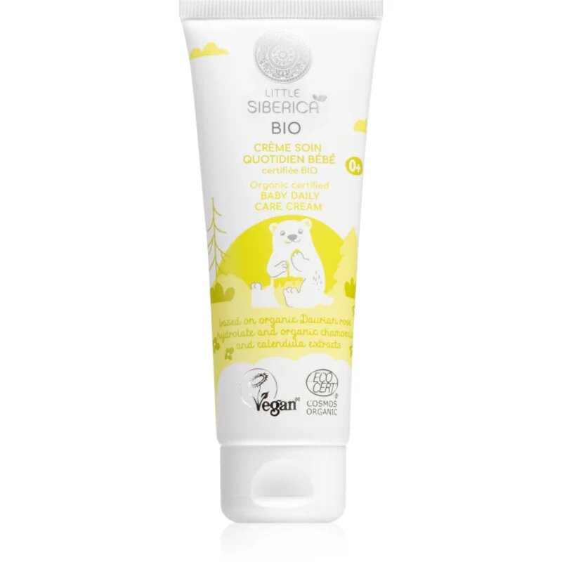 Natura Siberica Little Siberica BIO jemný krém pro děti od narození 75 ml