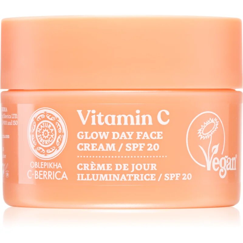Natura Siberica Oblepikha C-Berrica rozjasňující denní krém SPF 20 50 ml