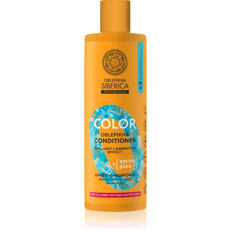 Natura Siberica Oblepikha Siberica Color kondicionér pro ochranu barvy 400 ml