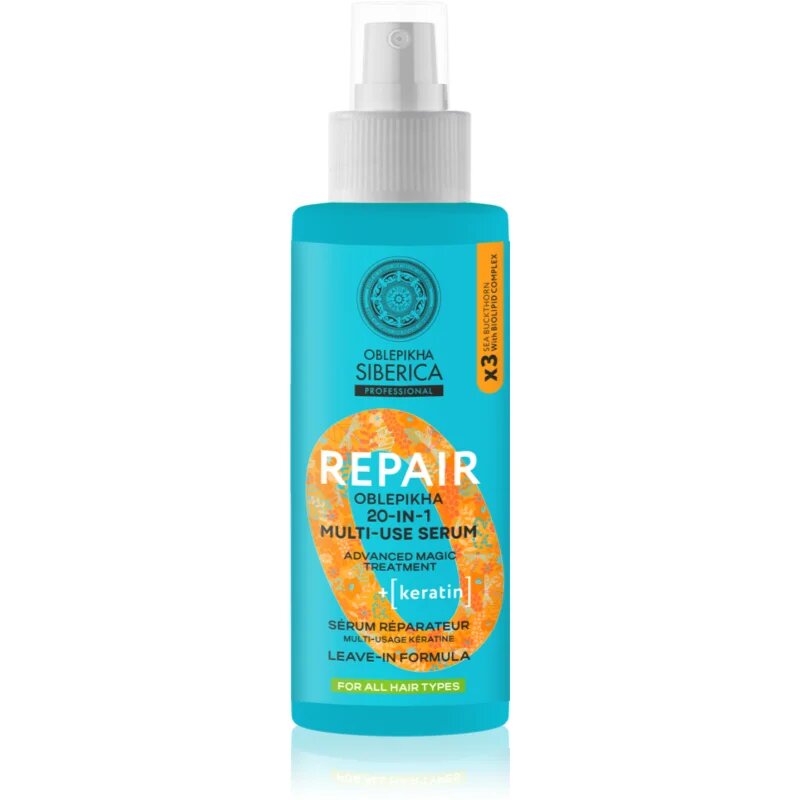 Natura Siberica Oblepikha Siberica Repair revitalizační sérum na vlasy 200 ml