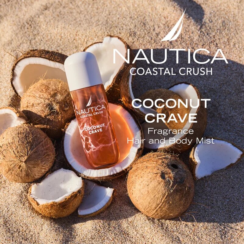 Nautica Coastal Crush Coconut Crave tělový sprej pro ženy 236 ml