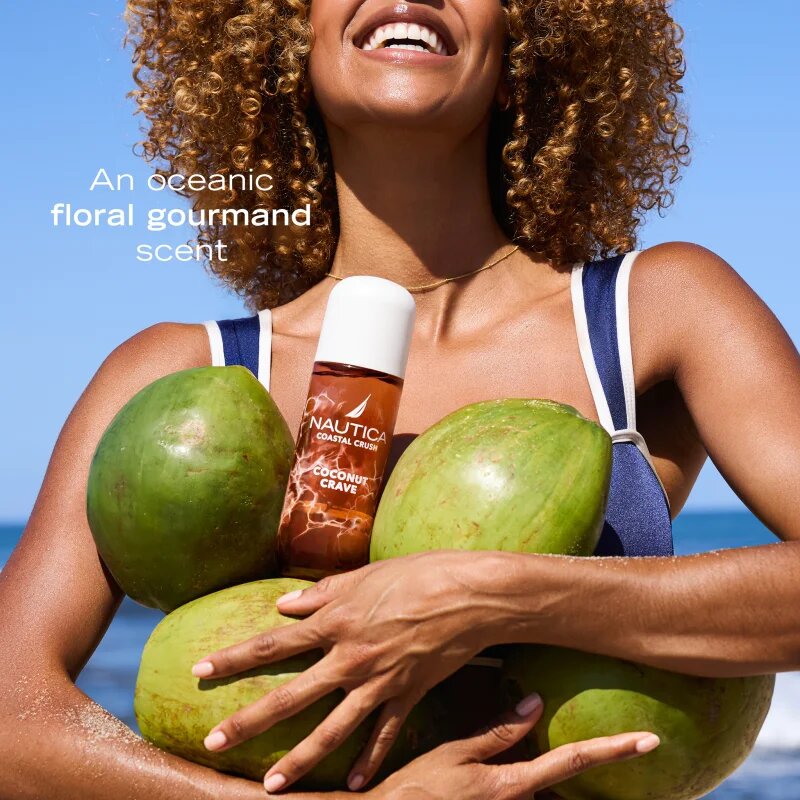 Nautica Coastal Crush Coconut Crave tělový sprej pro ženy 236 ml