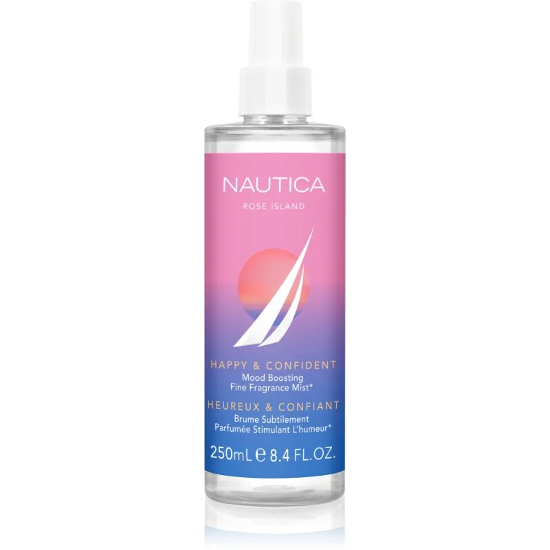 Nautica Rose Island tělový sprej pro ženy 250 ml