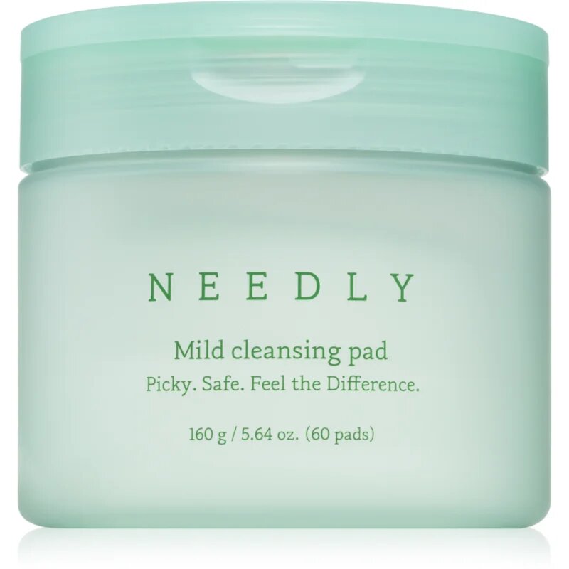 NEEDLY Mild Cleansing Pad odličovací polštářky pro dokonalé vyčištění pleti 60 ks