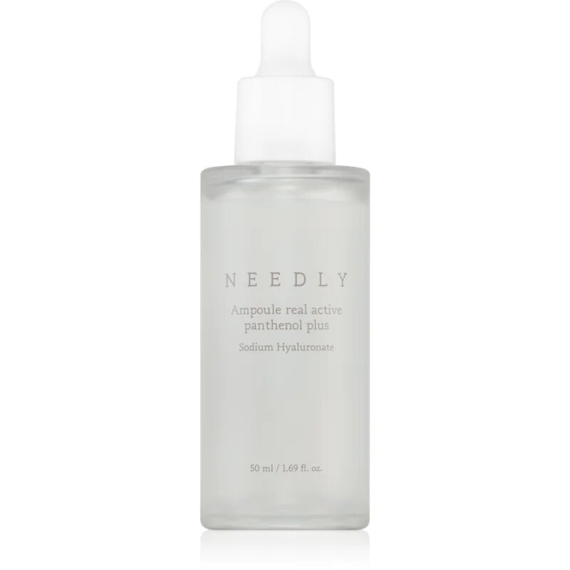 NEEDLY Real Active Panthenol Ampoule regenerační a rozjasňující sérum pro všechny typy pleti včetně citlivé 50 ml