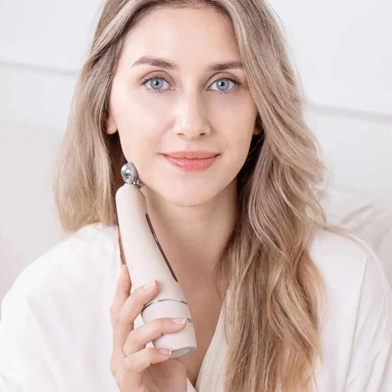 NENO Beauty Algo přístroj pro zpevnění a konturování obličeje s technologií EMS a RF 1 ks