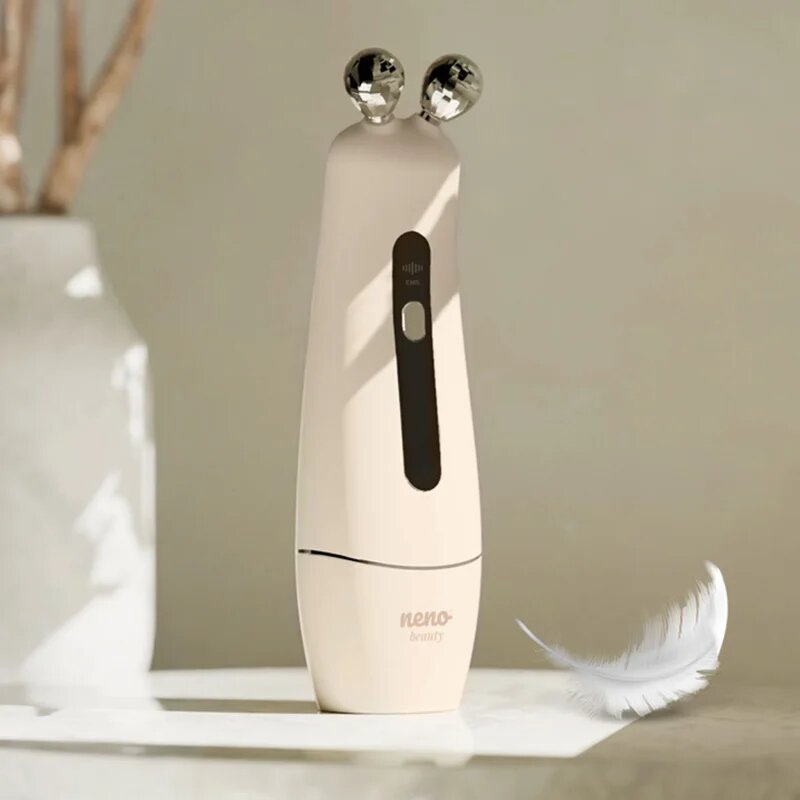 NENO Beauty Algo přístroj pro zpevnění a konturování obličeje s technologií EMS a RF 1 ks