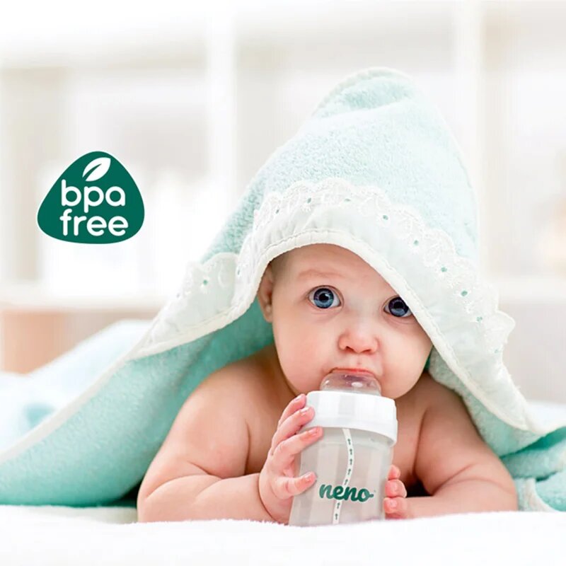 NENO Bottle 3 m+ kojenecká láhev anti-colic 240 ml