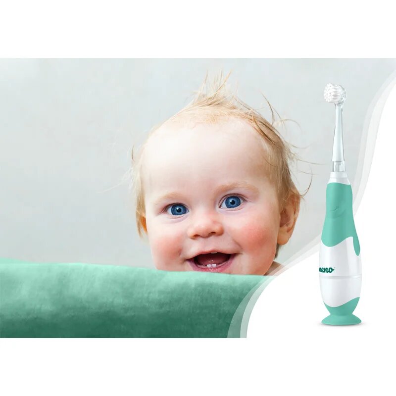 NENO Denti Mint bateriový dětský zubní kartáček 3 m+ 1 ks
