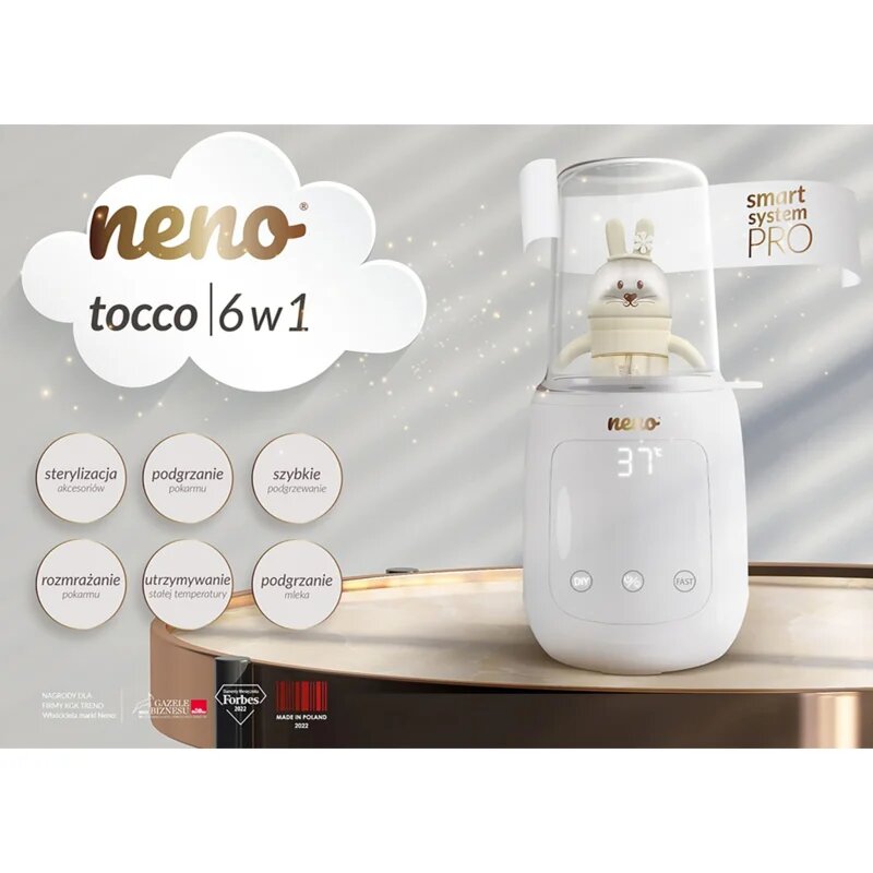 NENO Tocco 6 in 1 ohřívač lahví a sterilizátor 1 ks