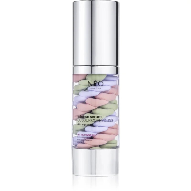 NEO MAKE UP Intense Serum Colour Correcting hydratační péče pro sjednocení barevného tónu pleti 30 ml