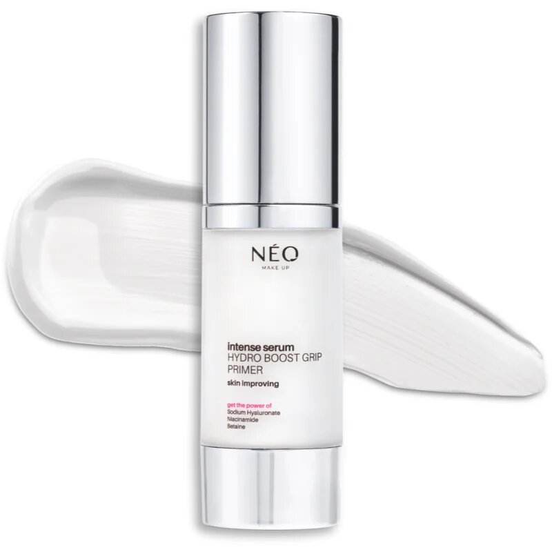 NEO MAKE UP Intense Serum Hydro Boost Grip Primer podkladová hydratační báze pro dokonalý vzhled 30 ml