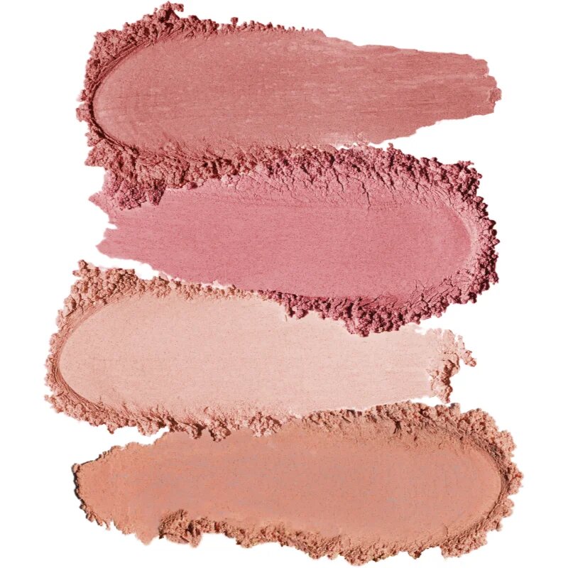 NEO MAKE UP Intense Serum Time To Blush Set pudrová tvářenka odstín 02 Peach 6 g