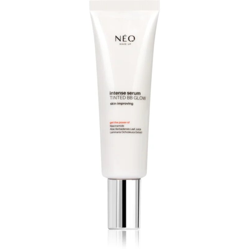 NEO MAKE UP Intense Serum Tinted BB Glow Cream rozjasňující BB krém SPF 50 odstín 01 Ivory Beige 30 ml