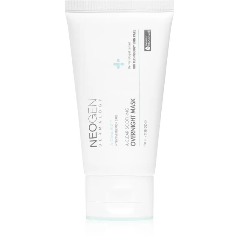 Neogen Dermalogy A-Clear Soothing Overnight Mask zklidňující maska pro problematickou pleť akné 100 ml