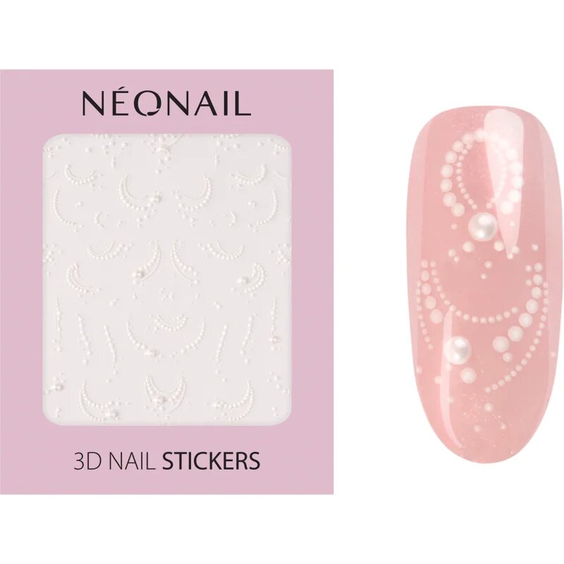 NEONAIL 3D Nail Stickers nálepky na nehty typ 01 1 ks