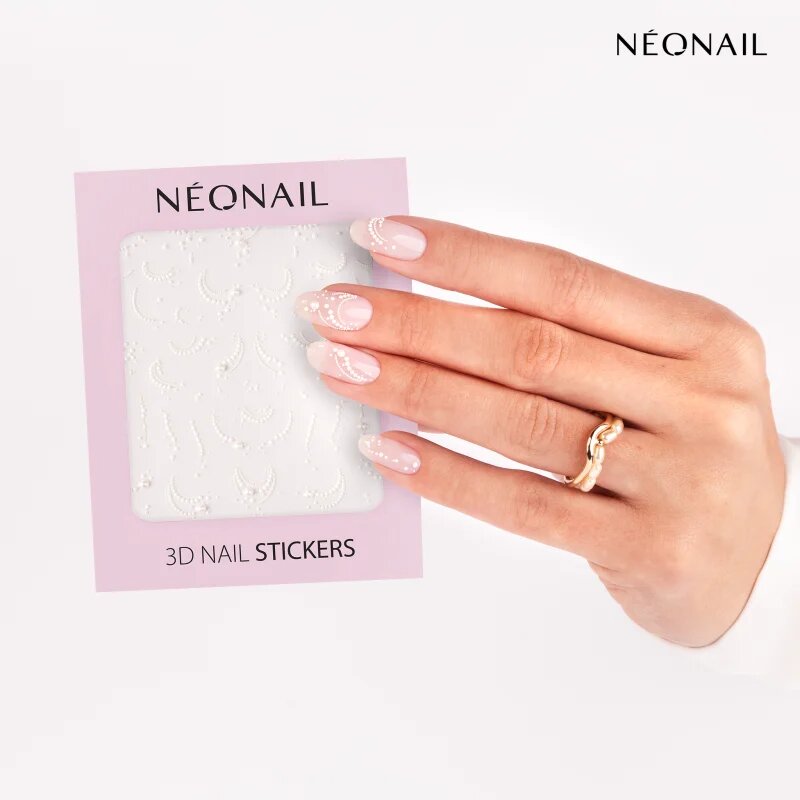 NEONAIL 3D Nail Stickers nálepky na nehty typ 01 1 ks