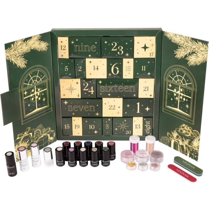 NEONAIL Advent Calendar Beauty Feels Like Home adventní kalendář na nehty