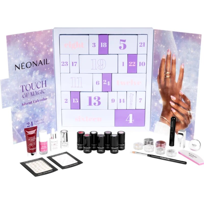 NEONAIL Advent Calendar Touch Of Magic adventní kalendář 1 ks