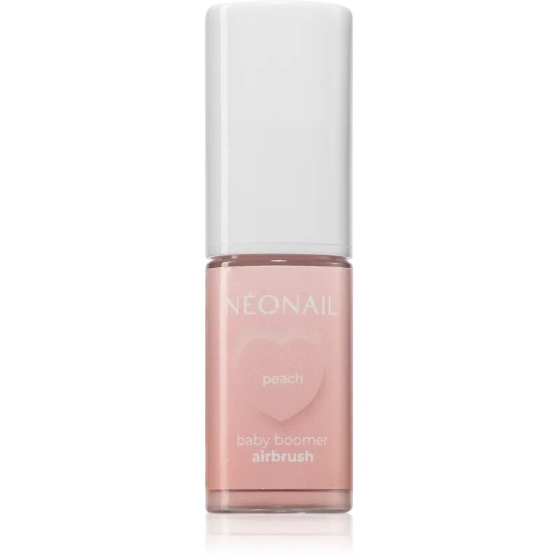 NEONAIL Baby Boomer Airbrush barevný pudr na nehty odstín Peach 5 g