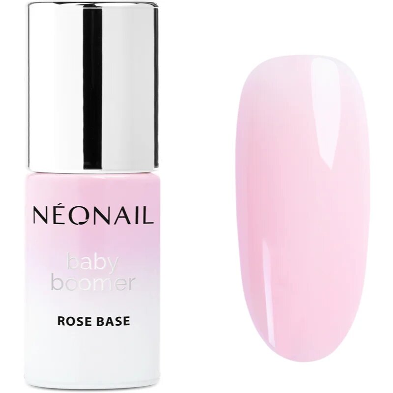NEONAIL Baby Boomer Base podkladový lak pro gelové nehty odstín Rose 72 ml