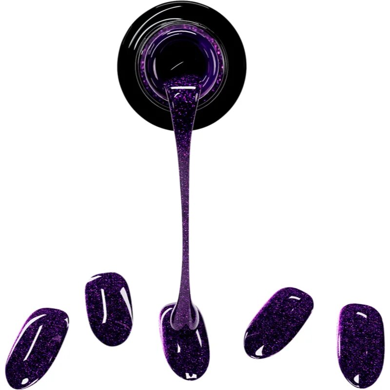 NEONAIL Easy On Gel Stickers nálepky na nehty s použitím UV/LED lampy odstín M02 20 ks