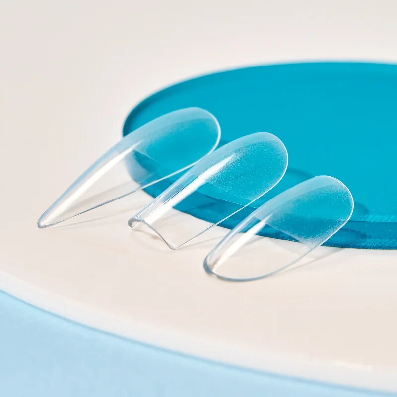NEONAIL Flexi Tips Invisible umělé nehty typ 03 Clear Stiletto 300 ks