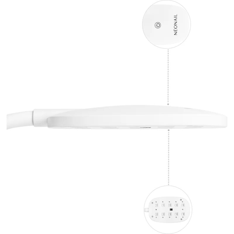 NEONAIL Flexi Tips LED Lamp LED lampa pro úpravu gelových nehtů 1 ks