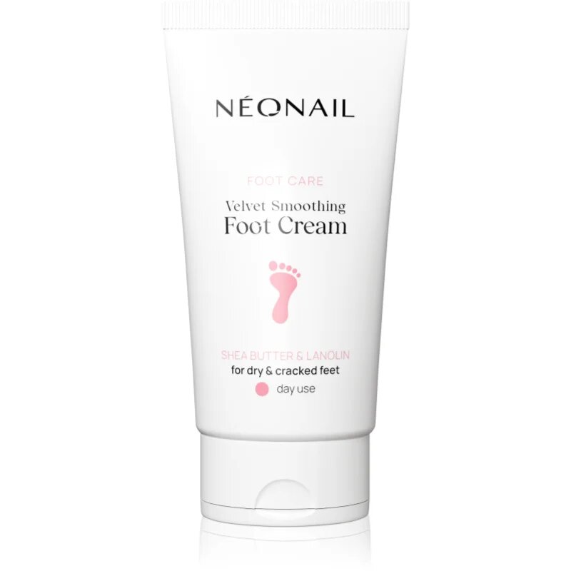 NEONAIL Foot Care Velvet Smoothing Foot Cream krém na nohy pro suchou a popraskanou pokožku 50 ml