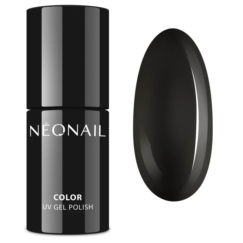 NEONAIL Grunge gelový lak na nehty odstín Pure Black 72 ml