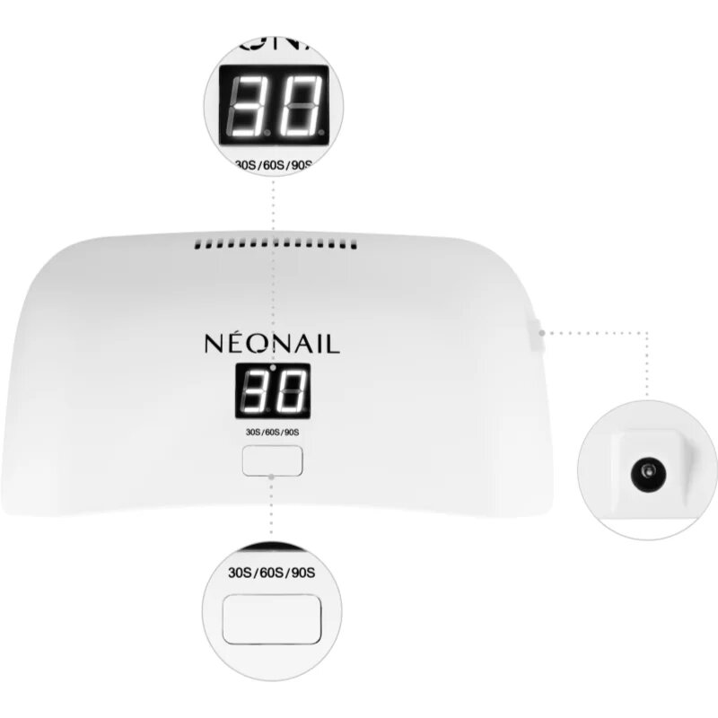 NEONAIL LED Lamp 10W/36 LED lampa pro úpravu gelových nehtů 1 ks