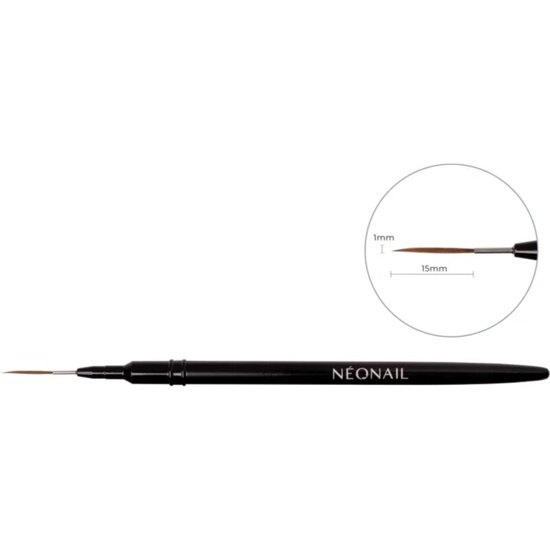 NEONAIL Nail Art Brush štěteček na zdobení nehtů typ Fine Line 1 mm 1 ks