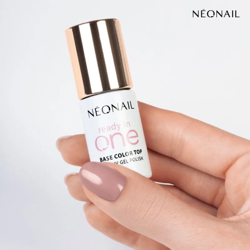NEONAIL Ready In One 3in1 UV Gel Polish gelový lak na nehty s diamantovým práškem odstín 06 One Dusty Rose 7.2 ml