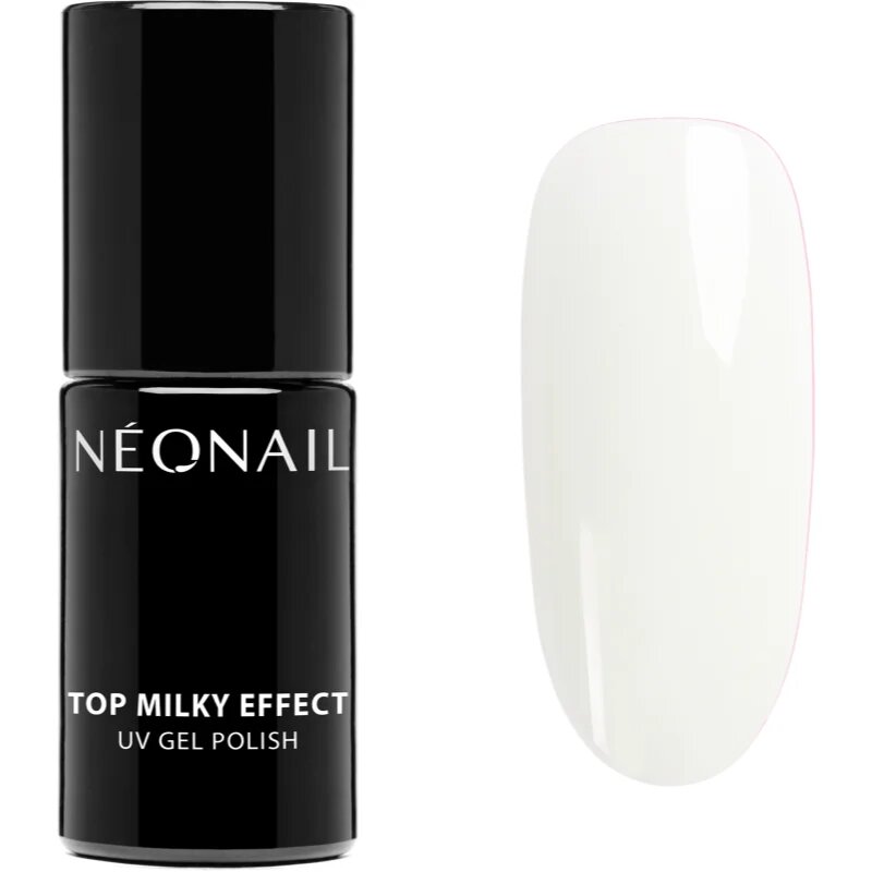 NEONAIL Top Milky Effect gelový vrchní lak na nehty odstín Creamy 7.2 ml