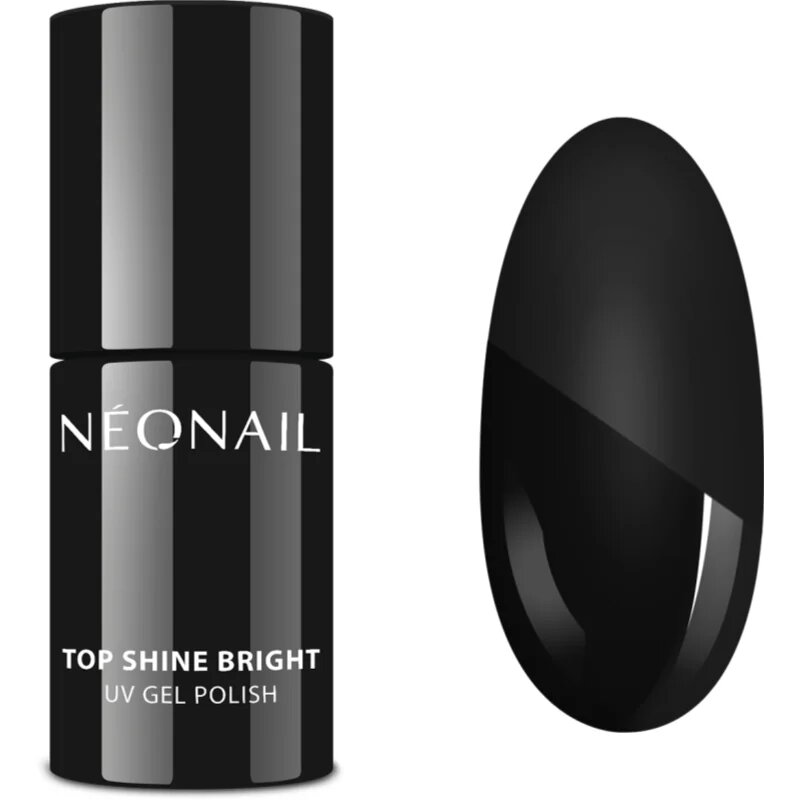 NEONAIL Top Shine Bright gelový vrchní lak na nehty 72 ml