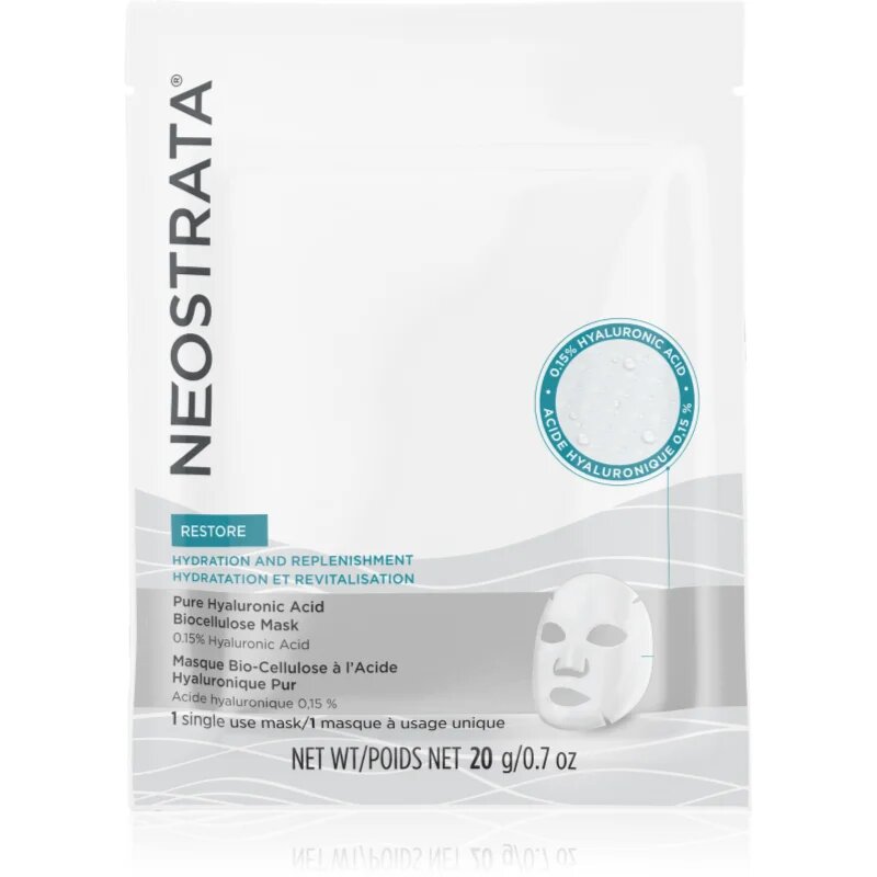 NeoStrata Restore platýnková hydratačnní maska s kyselinou hyaluronovou 20 g