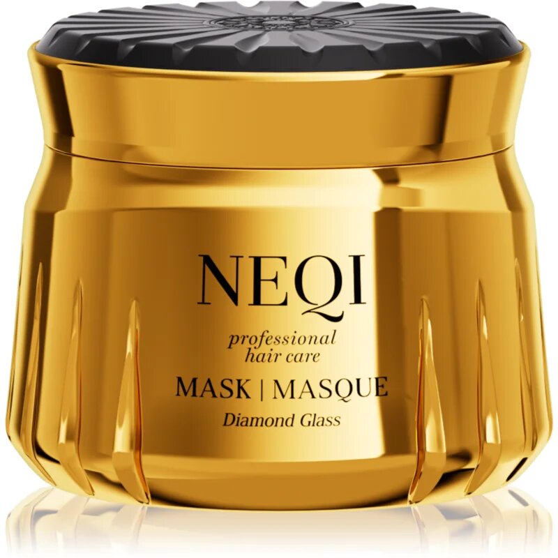 NEQI Diamond Glass Mask maska pro lesk a hebkost vlasů 250 ml