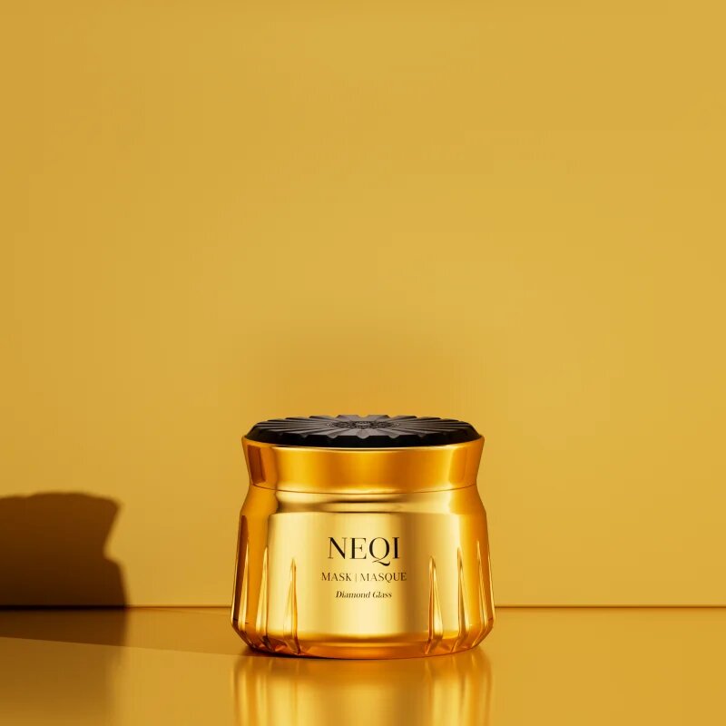 NEQI Diamond Glass Mask maska pro lesk a hebkost vlasů 250 ml