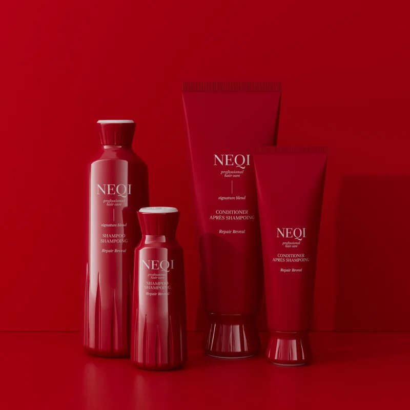 NEQI Repair Reveal jemný čisticí šampon pro všechny typy vlasů 90 ml