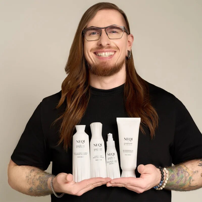 NEQI TBP Leave in Gel stylingový gel na vlasy 200 ml