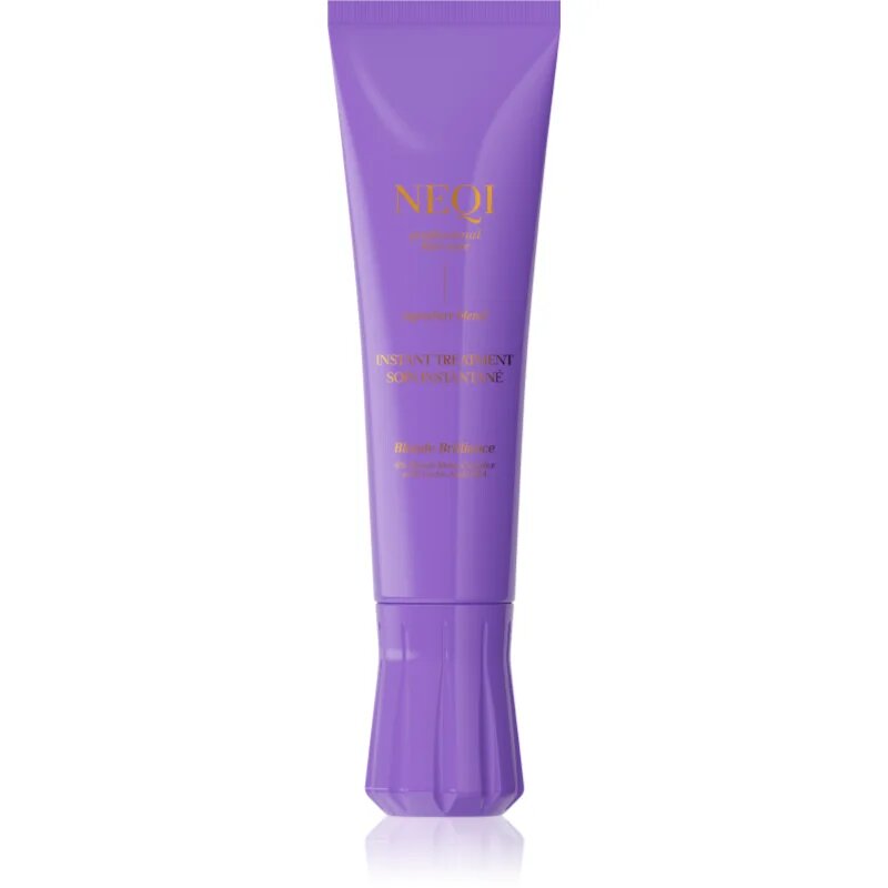 NEQI Treatment Treasure Blonde Brilliance regenerační kúra pro blond vlasy 100 ml