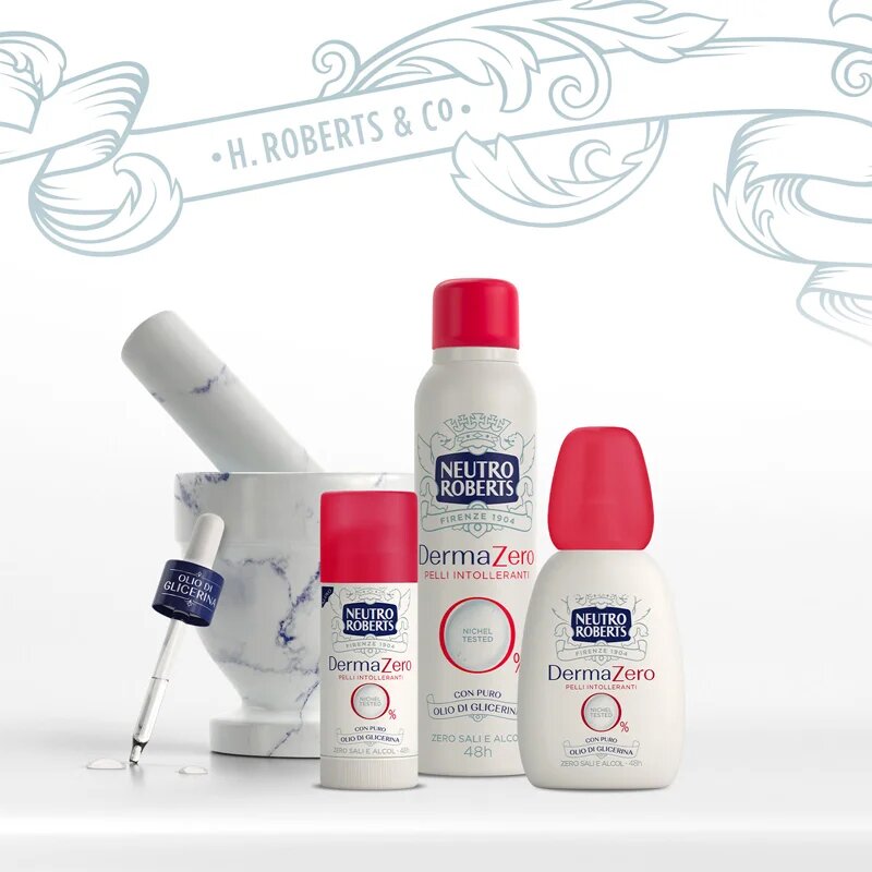 Neutro Roberts DermaZero deodorant ve spreji pro citlivou pokožku 150 ml