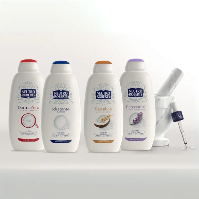 Neutro Roberts DermaZero hypoalergenní sprchový gel 600 ml