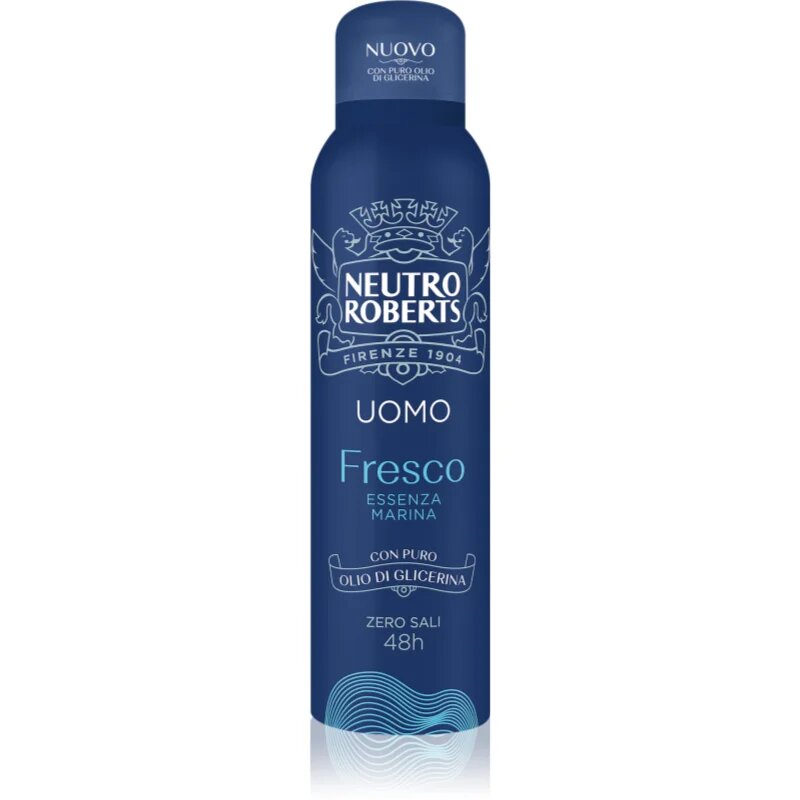 Neutro Roberts Essenza Marina osvěžující deodorant ve spreji s 48hodinovým účinkem pro muže 150 ml