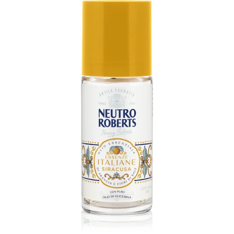 Neutro Roberts Italiane Siracusa deodorant roll-on s 48hodinovým účinkem 50 ml