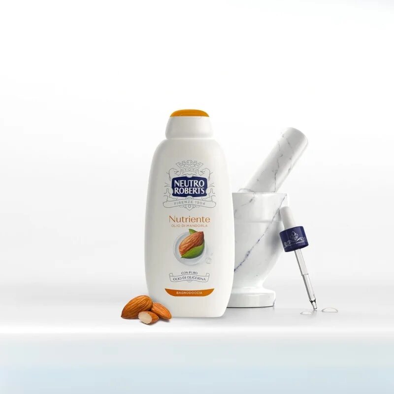 Neutro Roberts Olio di Mandorla sprchový gel s vyživujícím účinkem 600 ml